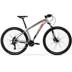 BICICLETA VOLTA MTB RAZZ RODADO 29 TALLE S GRIS/ROJO/NEGRO