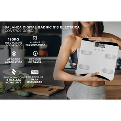 BALANZA DIGITAL GADNIC G13 180KG MAXIMO - comprar online