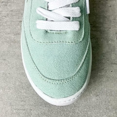 Tênis em suede - cor menta / Parô 365 - Ref. T32 - loja online