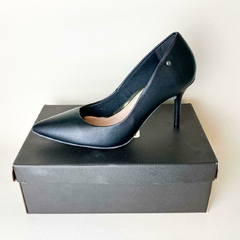 Scarpin em Couro - Cor Preto / Parô - Ref. S22 - comprar online