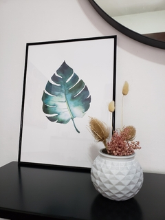 Florero Facetado de Vidrio - comprar online