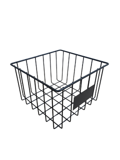 Cesto Organizador Cuadrado Metal Grande - comprar online