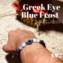 Greek Eye Blue Frost
