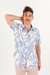 Camisa Palm Azul - tienda online