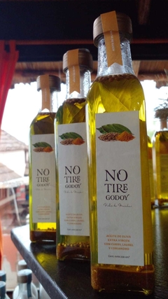 Aceite De Oliva Extra Virgen No Tire Godoy 250cc CURRY, LAUREL, CORIANDRO - comprar online