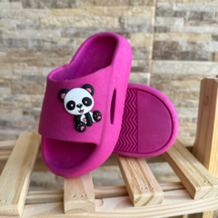 Chinelo Nuvem Pink Panda