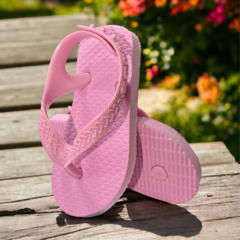 Chinelo Rosa Liso