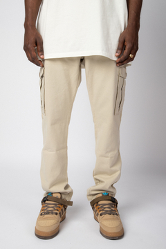 Pantalón Cargo Branko Beige