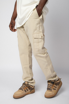 Pantalón Cargo Branko Beige - comprar online