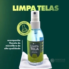Limpa Telas Bactericida com Flanela 60ml Hprime - comprar online