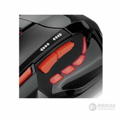 Mouse Gamer Warrior Fire Button 7 Botões 2400 Dpi Usb Mo236 - Bibocas Variedades