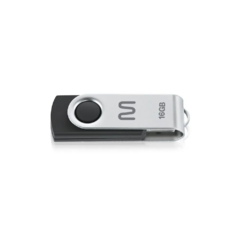 Pen Drive Twist 16GB USB Leitura 10MB/s e Gravação 3MB/s Preto - Multilaser - PD588 - comprar online
