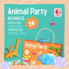 Puzzle Animal Party 24pz