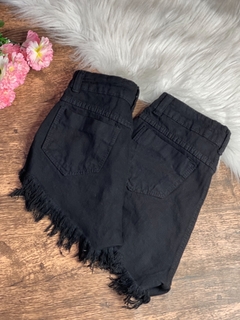 shorts jeans preto - comprar online