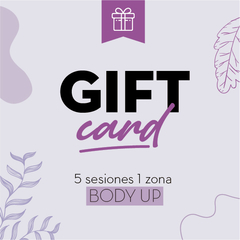 GIFT CARD - BODY UP 4 sesiones