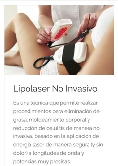 SESIÒN DE LIPOLASER - comprar online