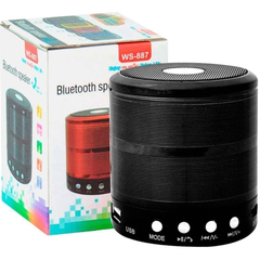 Mini Caixa De Som Bluetooth Speaker WS-887