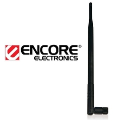 Antena Externa Encore Wireless 9 dBi ENAT-OD9 Preto (Omnidirecional, Wireless N)
