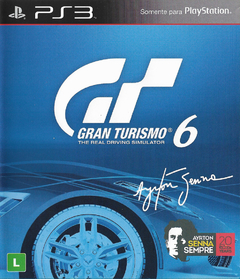 Gran Turismo 6 Airton Senna PS3 (USADO)