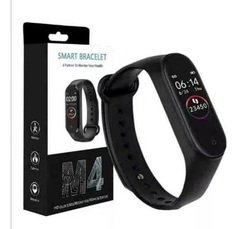 Relógio Smartwatch Pulseira Inteligente M4 Monitor Cardíaco