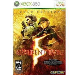 Resident Evil 5 Xbox 360 - GOLD EDITION - (SEMI-NOVO)