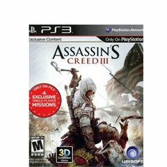 Assassin's Creed III - PS3 (SEMI-NOVO)