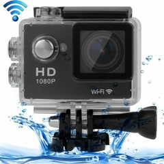 Action Camera 2.0 Inch Screen 170 ° Wide Angle Sport Wifi Camera 1080P HD Waterproof Diving Skydiving na internet