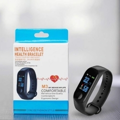 Relógio Pulseira M3 Smartband Inteligente Monitor Cardíaco - comprar online