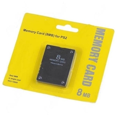 Memory Card 8MB Preto Para Playstation 2 PS2