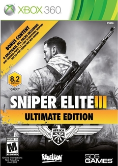 Sniper Elite 3 Ultimate Edition Legendado PTBR Xbox 360 (SEMI-NOVO)
