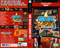 SNK Arcade Classics Sleeve - Vol.1 - PS2