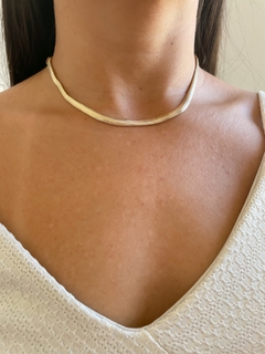 Choker lacraia na semijoias. na internet