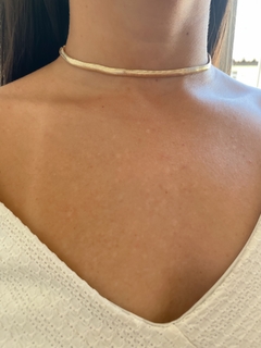 Choker lacraia na semijoias. - Meloniacessorios