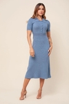 VESTIDO TRICOT POLO MIDI