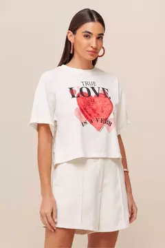 TSHIRT ESTAMPADA TRUE LOVE