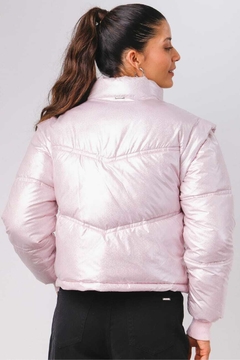 Jaqueta colete puffer foil - loja online