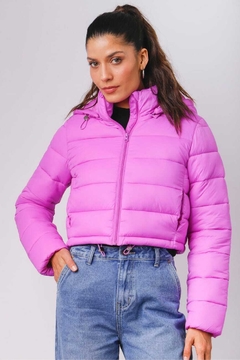 Imagem do Jaqueta puffer cropped