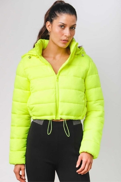 Jaqueta puffer cropped - comprar online