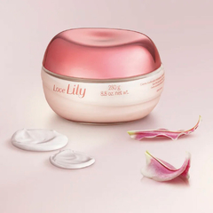 Creme Acetinado Desodorante Hidratante Corporal Love Lily 250g - comprar online