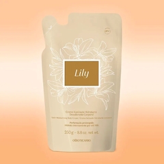 Refil Creme Acetinado Desodorante Hidratante Corporal Lily 250g - comprar online