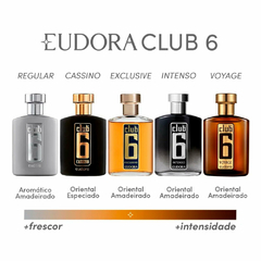 Club 6 Intenso Desodorante Colônia 95ml - Golden Secrets