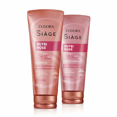Combo Siàge Nutri Rosé: Shampoo + Condicionador
