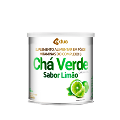 CHÁ VERDE EM PÓ 200G SABOR LIMÃO EKTUS