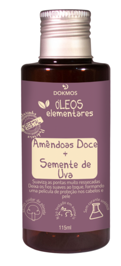 OLEOS ELEMENTARES AMENDOAS E SEMENTE DE UVA 115ml