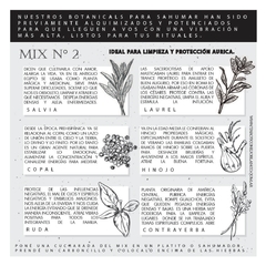 Alchemic Botanicals para Sahumar - Mix N° 2 - LIMPIEZA Y PROTECCIÓN ÁURICA - comprar online