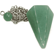Péndulo de Cuarzo Verde