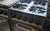 Cocina industrial familiar 4 hornallas fundición 52 centímetros robusta horno pizzero - comprar online