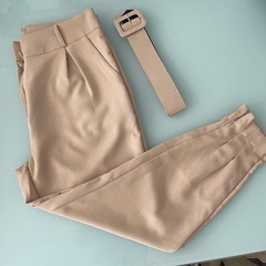 CALÇA ALFAIATARIA NUDE - comprar online