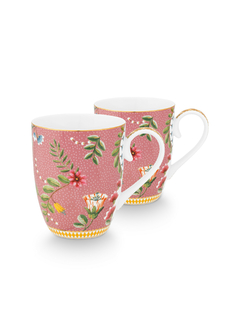 SET 2 MUGS LA MOJORELLE ROSA