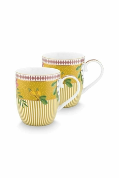 SET/2 MUGS CHICAS LA MAJORELLE AMARILLA